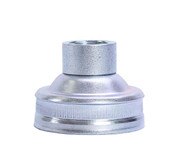Image of Albion 2" Threaded Steel Front Cap for Jumbo Nozzles